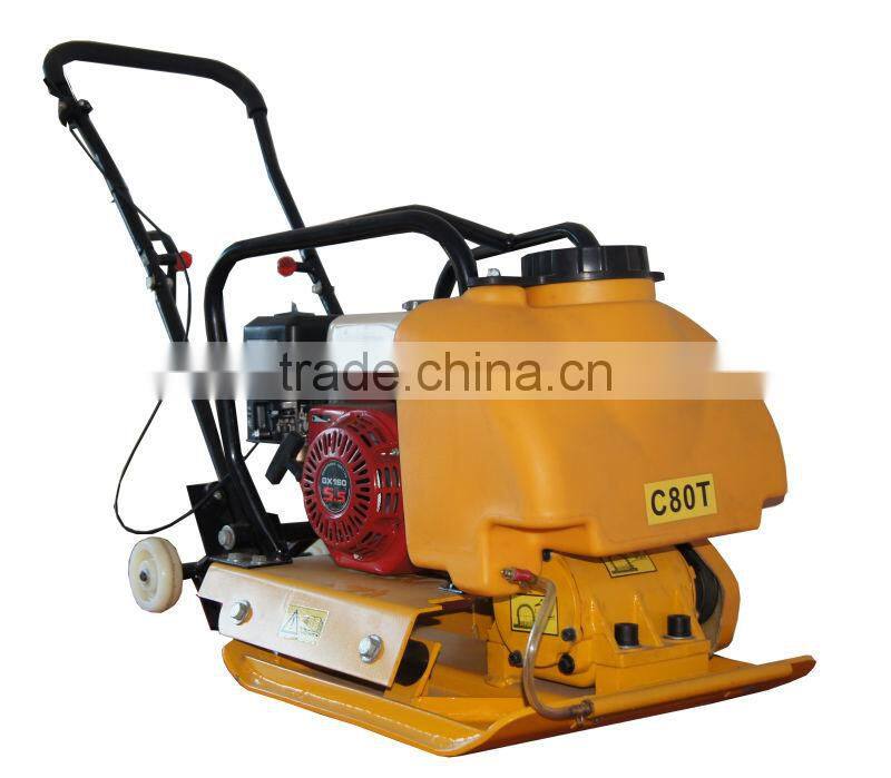 C80T new robin engine Hand Hold Vibrating Plate Compactor