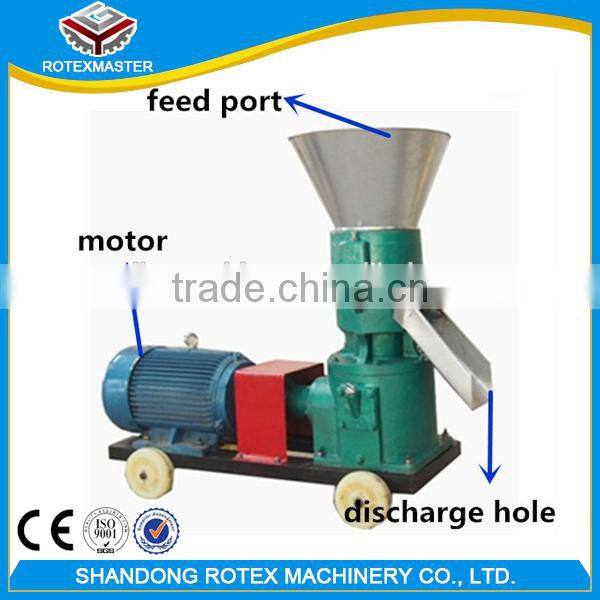 Long service life small household used rabbit food pellet making machine/animal feed pellet machine/feed pelletizer