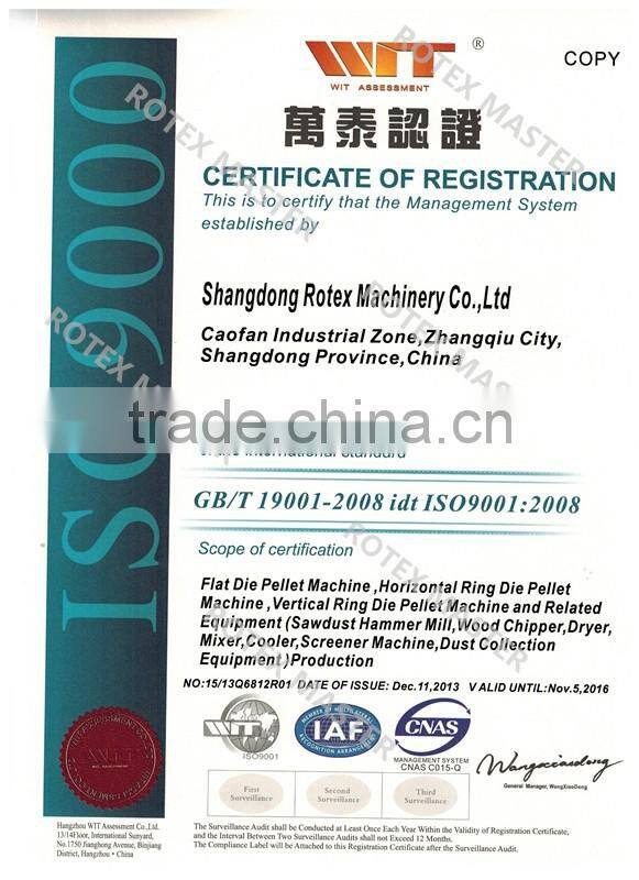 SG65*55 wood chips / straw / grain hammer mill in stock