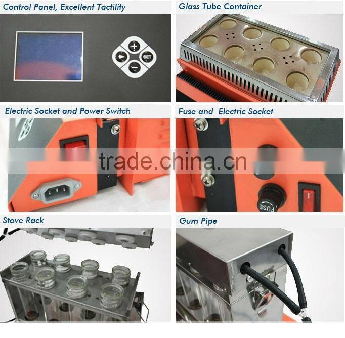 KXP-308 Kjeldahl method/eight bores/domestic digester