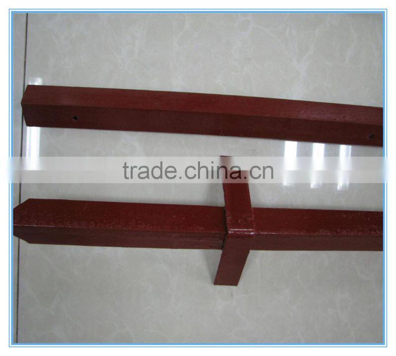 angle steel fence posts/ specifications of wrought steel fence