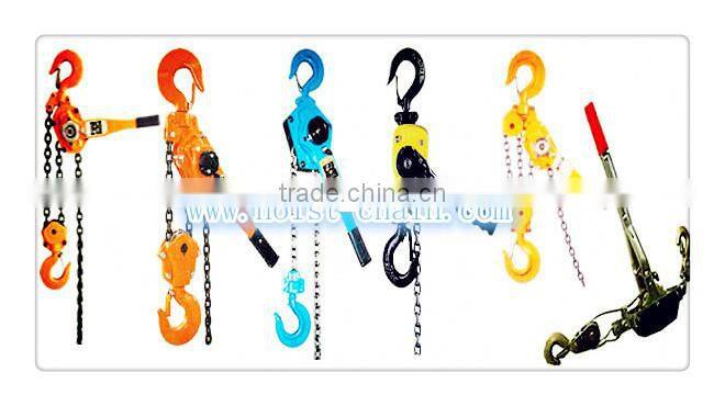 aluminium mini lever chain block with safety latch