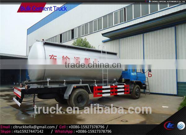 16-25m3 DONG FENG dry bulk cement truck , bulk cement truck for sale