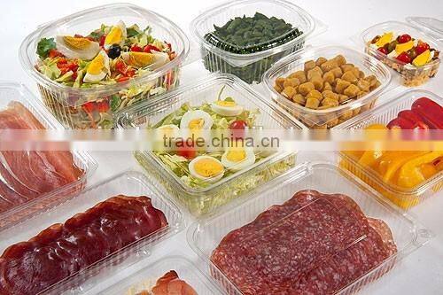 disposable blister plastic takeaway takeout hot food delivery containers