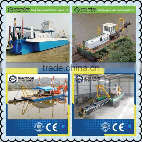 250 cubic capacity/ hydraulic cutter suction dredger/river sand dredger for sale