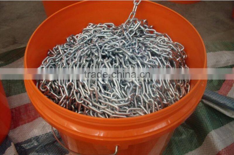 High Quality hot/electric Galvanized Carbon Steel Welded Link Chain