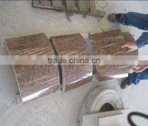 Carmen red granite Border