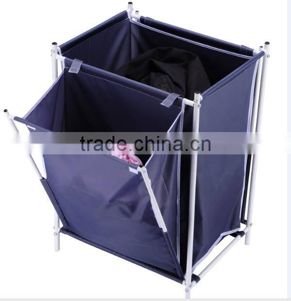 Vivinature rectangular laundry sorter with side close functional