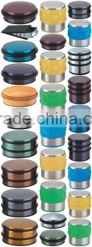 Safety Foot Shape Funny Sliding Rubber Door Stop