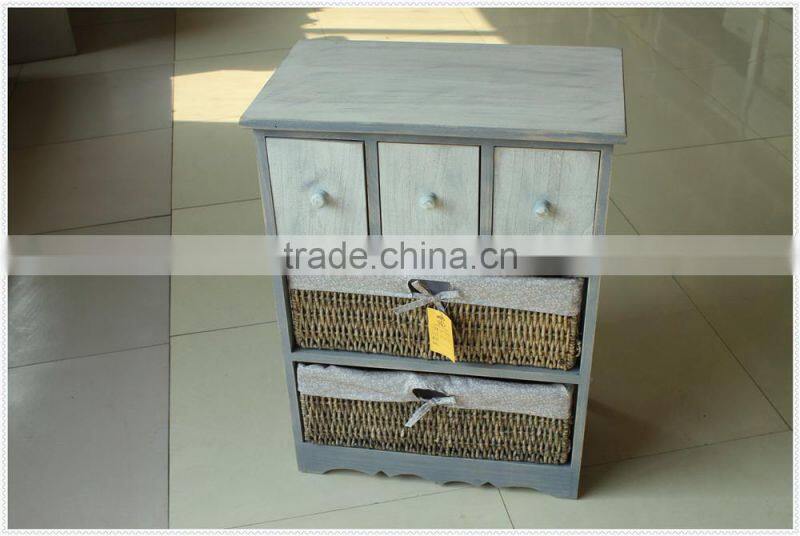 2015 high quality new design handmade decorative wooden cabinet for living room