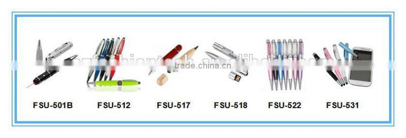 2016 Newest Touch Stylus Pen USB Flash Drive keychain