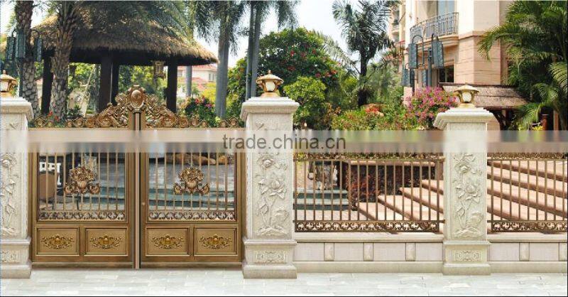 Outdoor Garden Aluminum Fencing and Gates