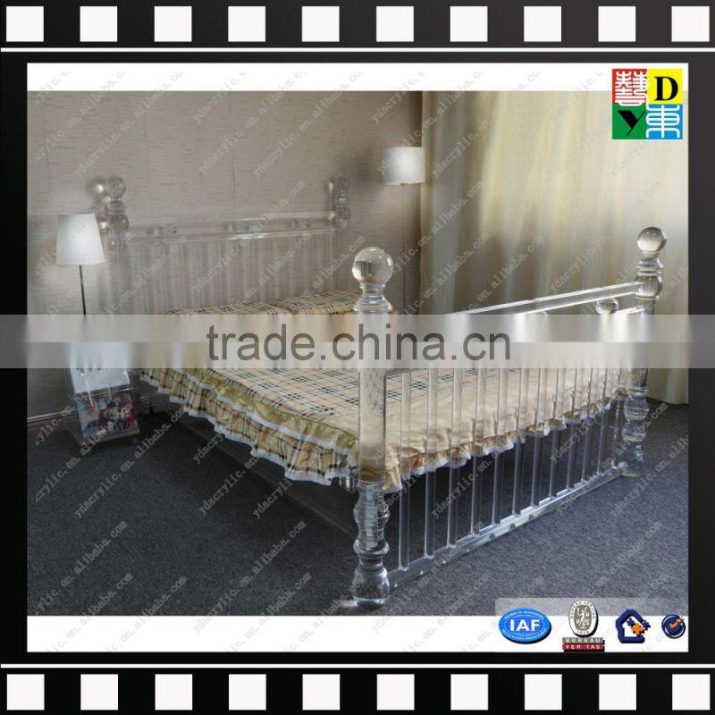 Customzied clear acrylic coffee table / PMMA high end coffee tables from china manufacturer