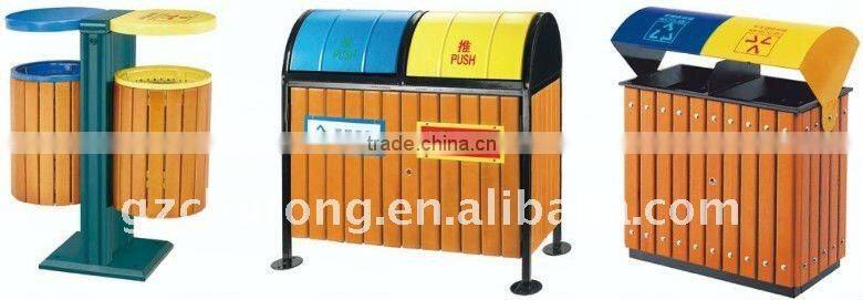 Newest design Hotel outdoors amenities rubbish bin