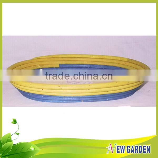 Creditable partner High quality latest design flower basket made of rattan