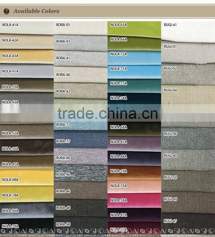 Contemporary Light Navy Fabric Upholstery Sofa And Loveseat Set G183-RE