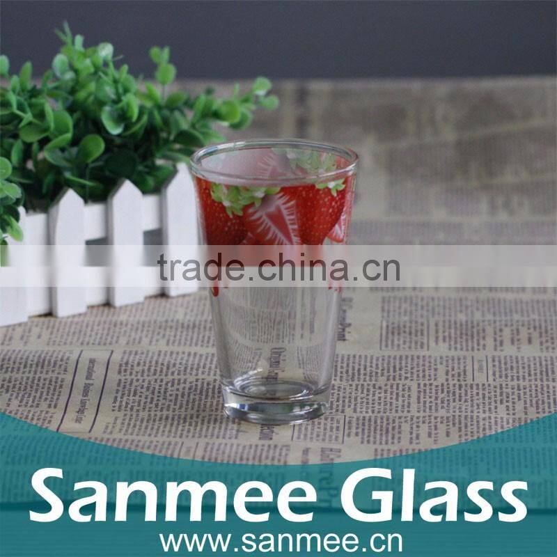 Manufacture Round Glass Tea Tumbler Quality Round Glass Cup