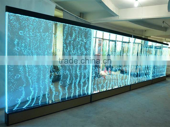 acrylic wall decor dancing water fountain for Christmas decoration
