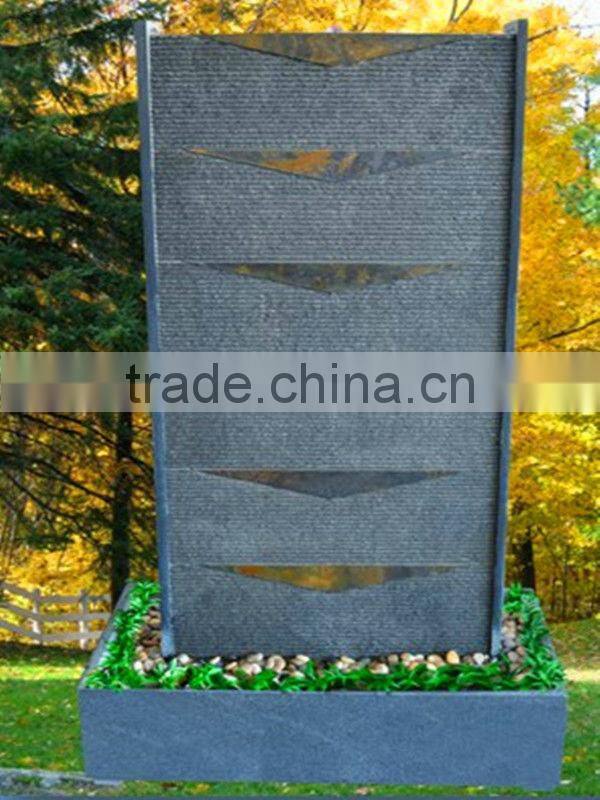 cascade waterfall greece wall fountains