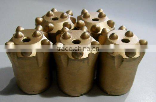 rock drill bits; 7 button bits; taper button bits