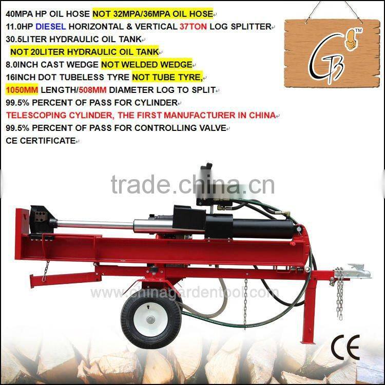 37Ton log wood splitter (LS37T-B1-1050mm)