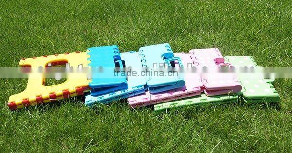 11 inch colored folding step stool