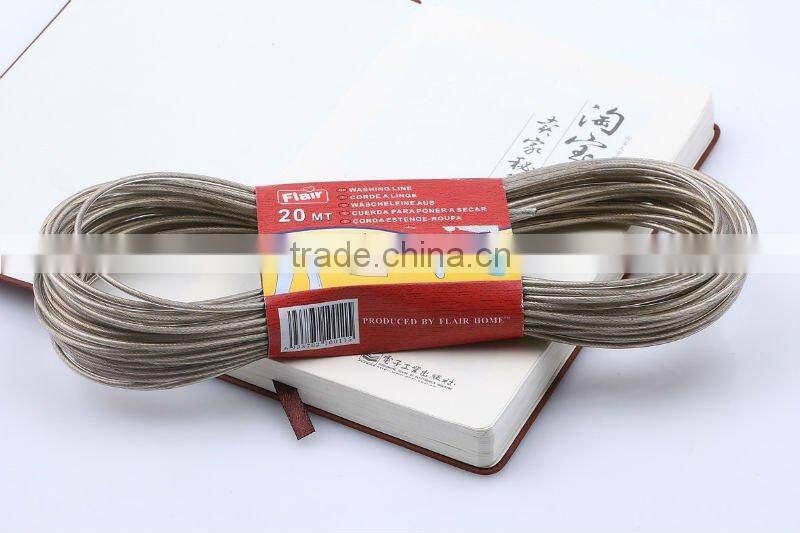 China supplier plastic circle outdoor PVC clothes washing line/ropa Flair