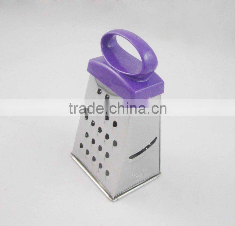 Colorful 4 Sided Stainless Steel Ginger Grater For Vegetable