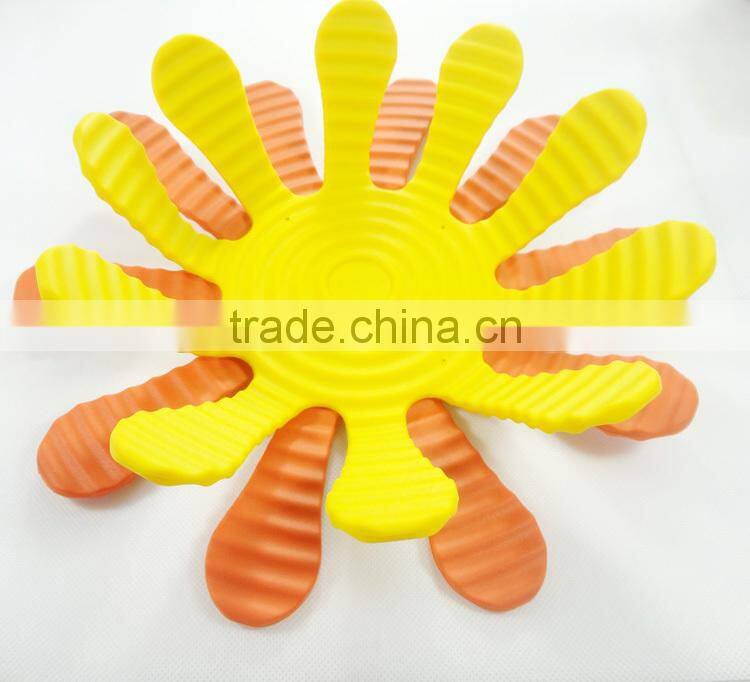 Hight quality Changable silicone metal cup mat,pads for food vegetable