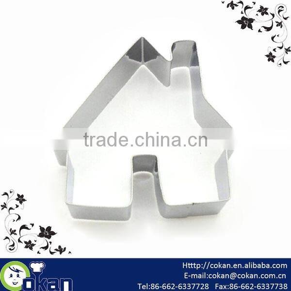 House Shape Stainless Steel Cookie Cutter,Biscuit Cutter CK-CM0333