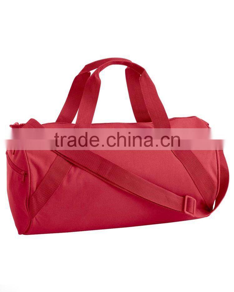 Liberty Bag NEW ECO recycled small duffle gym workout sports Tote bags with side zipper pockets and adjustable shoulder straps