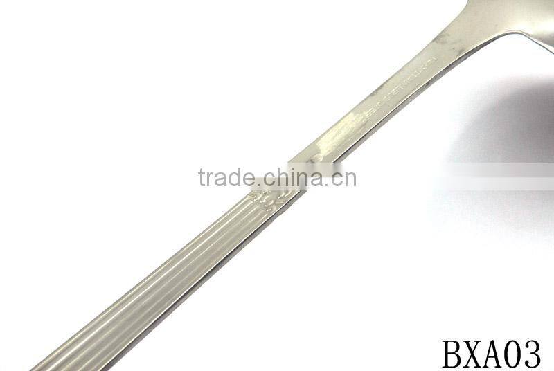 FDA Approval Dessert Coffee Tasting Stainless Steel Ice Cream Spoon