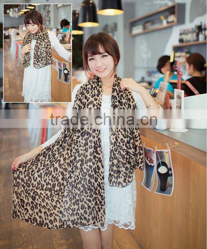 2015 New Faashion Brand Foulard Chiffon Shawl Silk Scarf Women Scarves