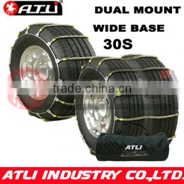 Atli quick mounting 30'S Wide Base Truck snow Cable Chain