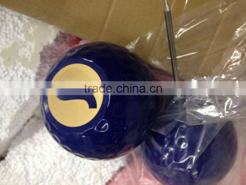 Red color special golf tee marker