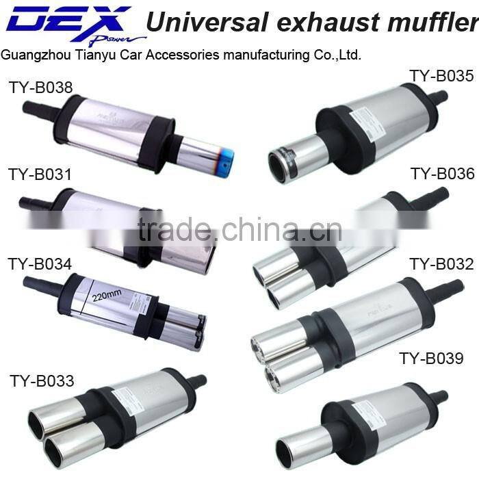 auto universal stainless ss304 exhaust pipe