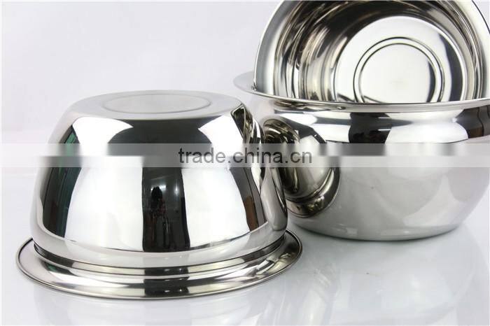 high quality durables 304 stainless steel food serving sauce bowls