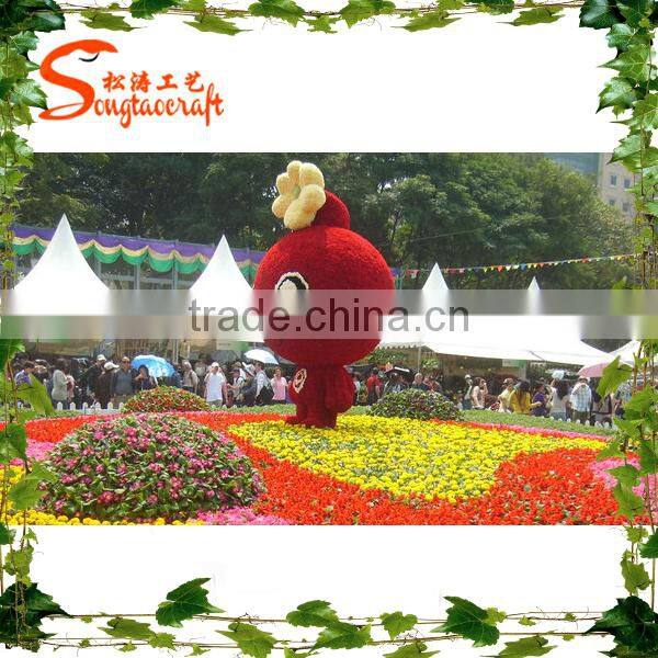 Supplier aritificial boxwood topiary sculpture outdoor decoration artificial topiary ornament