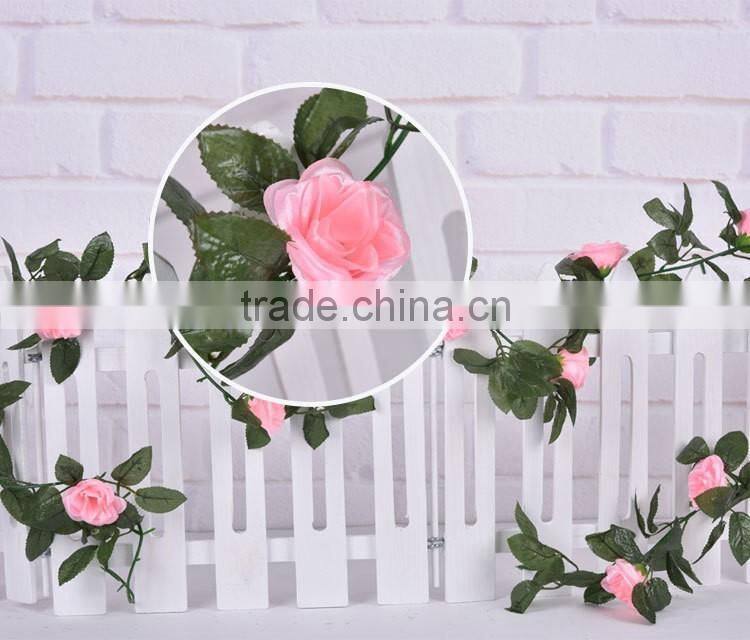 artificial rose flower vine NKG171