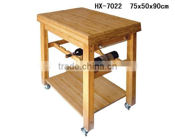 Mobile bamboo dining car