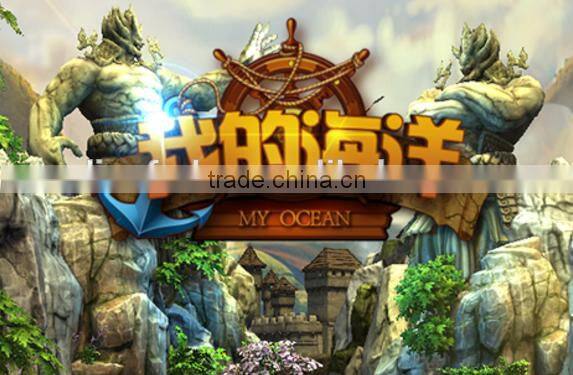 2017 Guangzhou New design of My Ocean Fishing game machine for hot sale