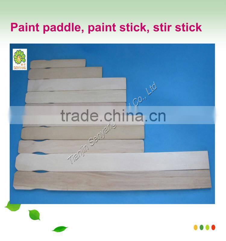 Wooden Paint Mixing Stirrer With Hand Curve