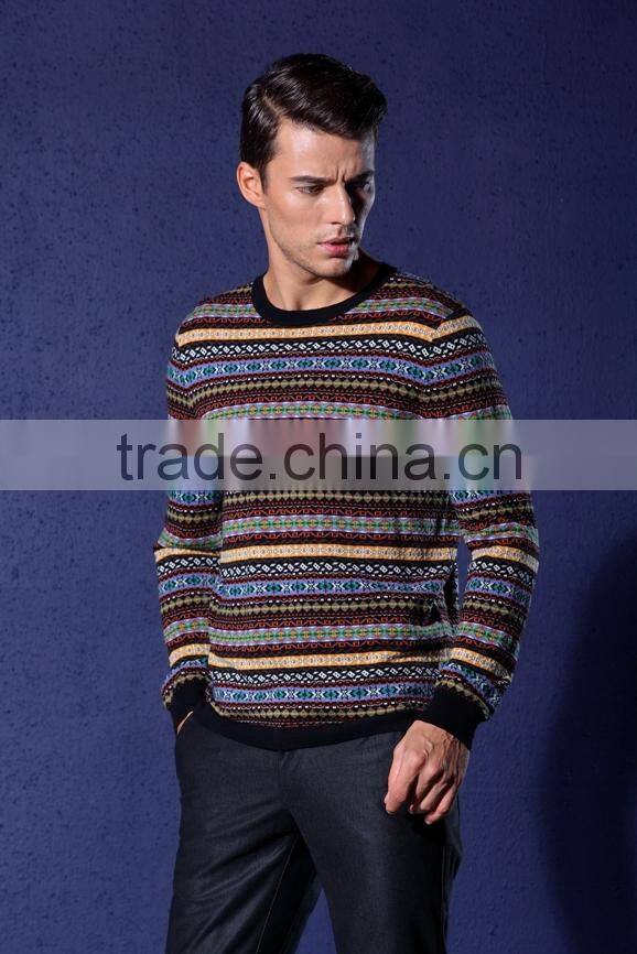 Men's knitwear digital printing sweater