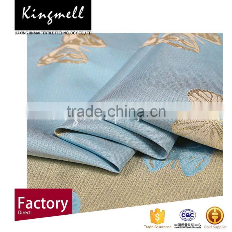 Fashionable jacquard brocade polyester fabric for garment