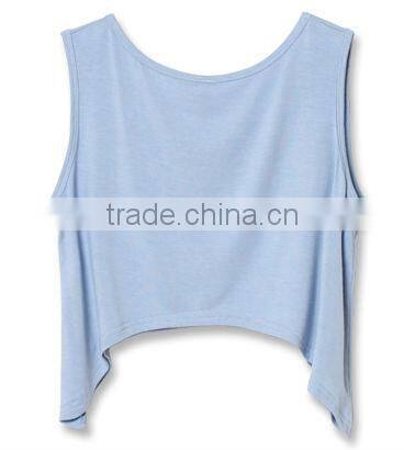 Girls denim waistcoat fashion ladies waistcoat, sheepskin fur waistcoat