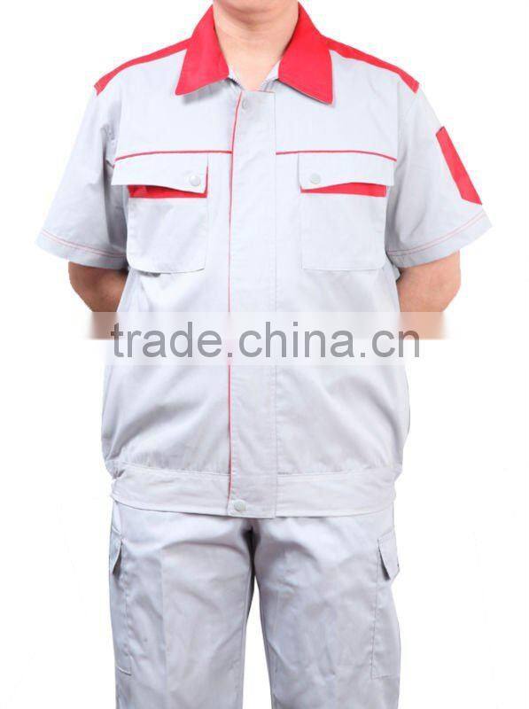 Men's Short Sleeve Tough Wok Shirt& Pants &Working suit SLS013