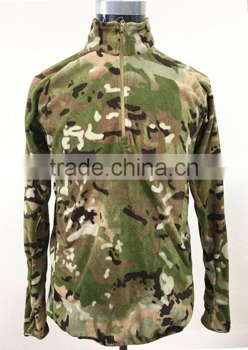 2017 Spring half zip polar fleece Sweatshirts