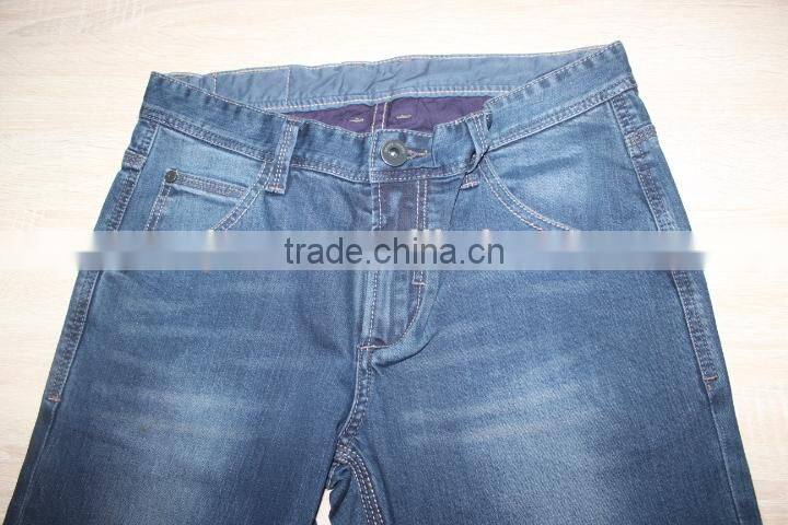 GZY Men's cultivate morality straight denim jeans in summer jeans sewing machine price stock