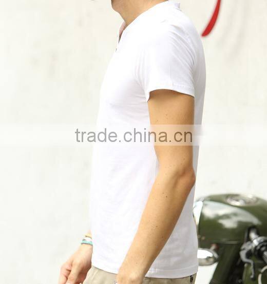 wholesale 2016 fashion casual man's t-shirt short sleeve