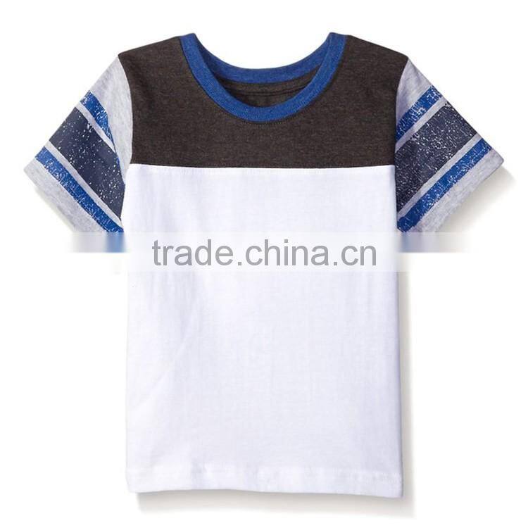 China supplier custom wholesale cotton fashion design baby tshirt